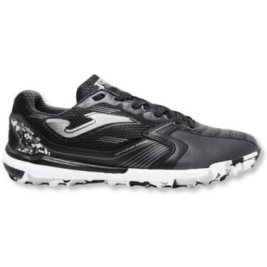 Imagem de Chuteira Society Joma Liga 5 Unissex Preto, Preto ouro, 42