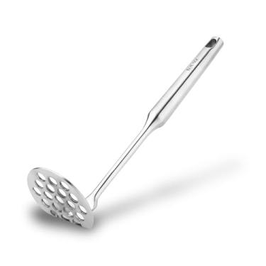 Imagem de PEUTIER Amassador De Batatas, Mini Abacate Em Aço Inoxidável, Pequeno Espremedor Alimentos, Utensílio Cozinha Para Abacates, Feijões, Carnes, Frutas E Vegetais, Lavável Na Máquina Lavar Louça