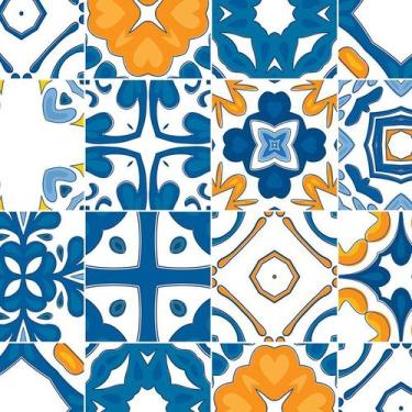 Imagem de Papel de Parede Adesivo Azulejo Português - 013 - Multimpressão