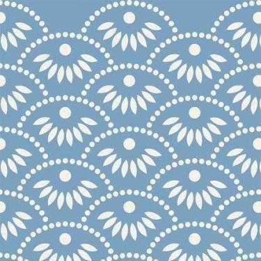 Imagem de Papel de Parede Adesivo Abstrato Azul 0188 Rolo 0,58x3M - Adesivo BR