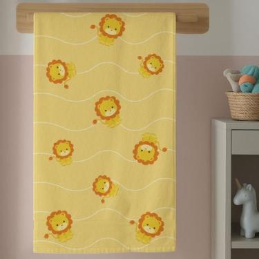 Imagem de Toalha Qualidade de Banho Menina Com Estampa Infantil Baby Leãozinho C