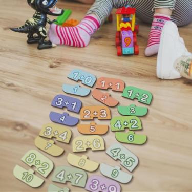 Imagem de Quebra Cabeça Jogo Didático Diversão MDF para Alfabetização - R9 Decor