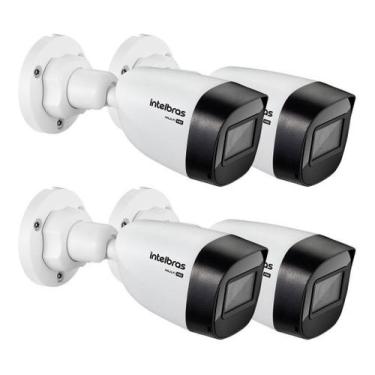 Imagem de Kit 4 Câmeras Multi Hd 1 Mega 20m Vhd 1120 B G6 Intelbras