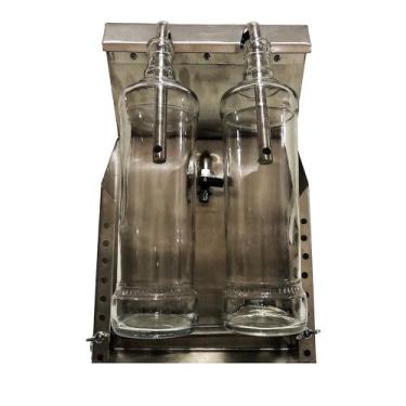 Imagem de Envasadora 2 bicos Inox P/ Cachaça whisky gin - Decobremetais