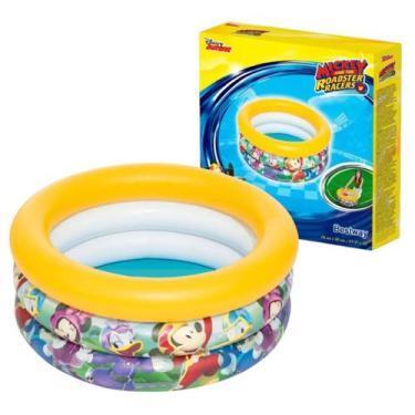 Imagem de Piscina Infantil Circular Inflável Desenho Personagem 38L - Bestway