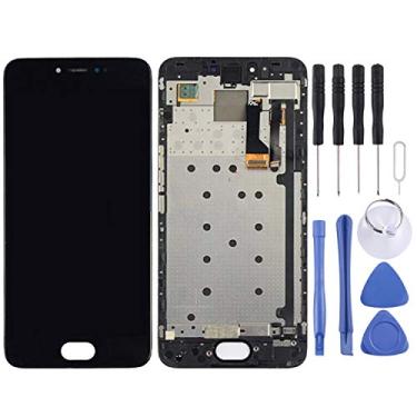 Imagem de YUNCHAO Acessórios telefônicos Tela LCD original para Meizu Pro 6 com o Digitizer Full Assembly Substituição do telefone celular