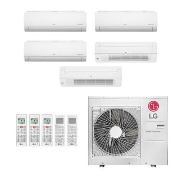 Imagem de Ar-Condicionado Multi Split Inverter LG 48.000 (2x Evap HW 9.000 + 1x 