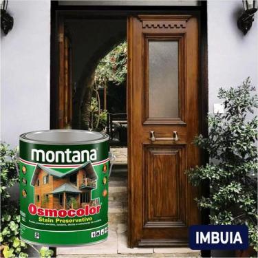 Imagem de Verniz Osmocolor Stain Madeira Pronto Uso 3,6l - Cores - Montana, Imbu