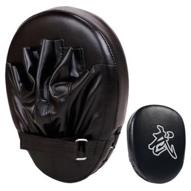 Imagem de Protetores de Caratê - Alvo De Treino Para Artes Marciais - Equipamento De Pá De Kickboxing Ergonómico Portátil Alvo Para Pé Para Prática De Fitness E MMA Sparring Para Crianças Jovens E