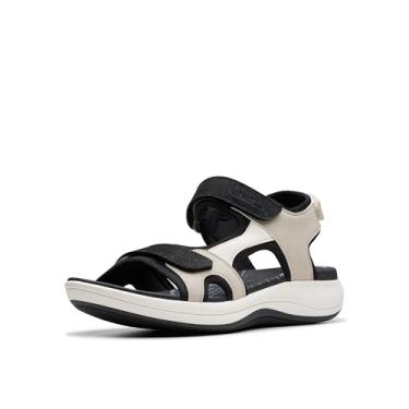 Imagem de Clarks Sandália masculina Mira Bay, Tecido de pederneira, 7.5 Wide