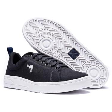 Imagem de Tênis Casual Masculino Polo Joy Modelo Novo (Preto/Branco, BR, Adulto, Numérico, 40)