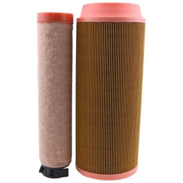 Imagem de Kit de filtro de ar FridayParts 3901462M1 3901463M1 TD270-93220 TD270-93230 compatível com Kubota L4060DT L4760GST L5060GST L5460HST L6060HST Massey Ferguson 4 215 4 Substituição de trator 335