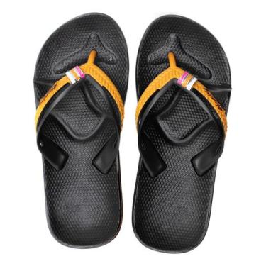 Imagem de Chinelo Feminino Ortopédico Antiderrapante Macio Confortável Idosos Le