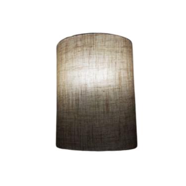 Imagem de Arandela Meia Cana Retro Vivare Md-2003 Cúpula em Tecido 25/18x10cm - Bivolt