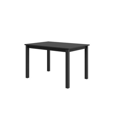 Imagem de Mesa Retangular 120x78cm Tampo em Mdf Monaco Preto