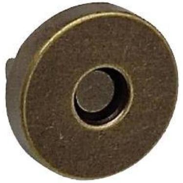 Imagem de Botão Imã Comum 18Mm - 100 Und - Ouro Velho