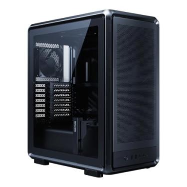 Imagem de Cooler Master MasterFrame 500 Mesh Black Freeform 2.0 Modular Platform Open-Air ATX Mid-Tower Case, Moldura de Alumínio, Ventiladores Duplos de 200 mm, GPU Max 390 mm, AIO Max 360 mm, Tipo C, Vidro