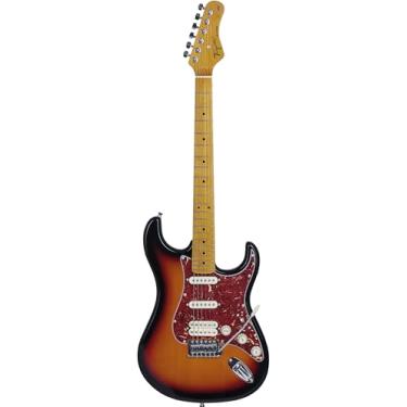 Imagem de GUITARRA 3S ESCALA CLARA ESCUDO TT TG-540 SB TAGIMA