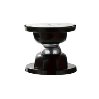 Imagem de Trava Porta Magnético Fixador Adesivo Prendedor Ímã Forte (Preto)