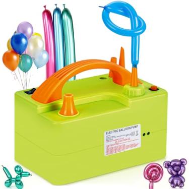 Imagem de AGPtEK Bomba elétrica de balão de ar, bomba elétrica 3 em 1 para balões de látex 260Q, 110-120V 500W, bomba de ar, inflador, inflador, inflador, para decoração de festas e feriados