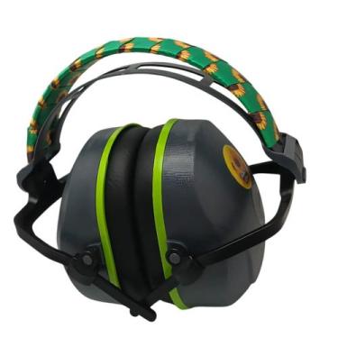 Imagem de Abafador de Ruidos Green para Neurotipicos 26 DB Cinza e Verde - Coleç