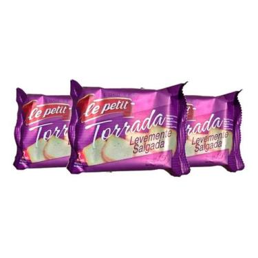 Imagem de Torrada Salgada 15Gr 200Un Lanche Rápido/Recepção/Coquetel - Le Petit
