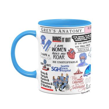 Imagem de Caneca Icons Moments - Greys anatomy - B-blue
