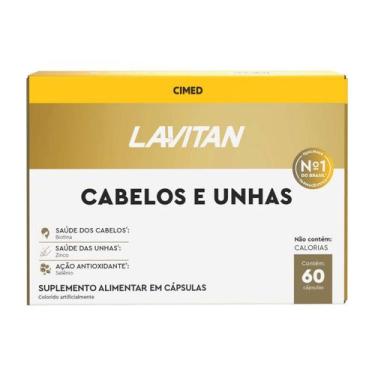 Imagem de Lavitan Cabelos e Unhas 60 Cápsulas - CIMED