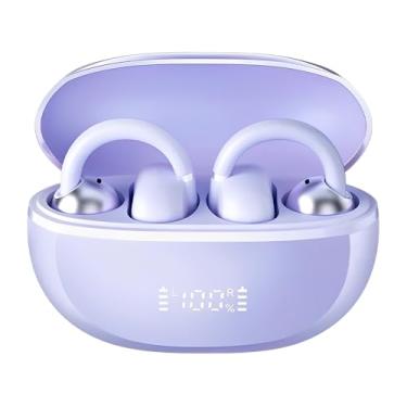 Imagem de Fone de Ouvido Airfree OW03 Púpura BT 5.4, Design Clip-On, Áudio Direcional, Compatível com iOS e Android