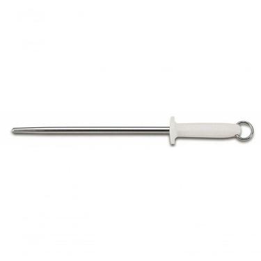 Imagem de Chaira Lisa Tramontina Com Haste Em Aço Carbono E Cabo De Polipropileno Branco 12"