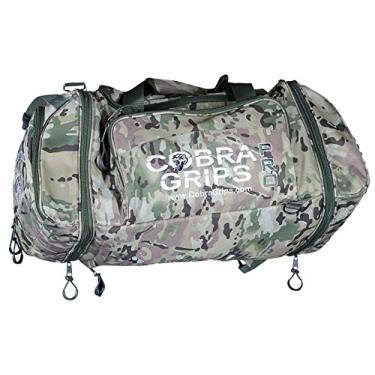 Imagem de Mochila esportiva grande, melhor bolsa de viagem para academia, armazenamento seco e molhado, Camuflagem, Expandable