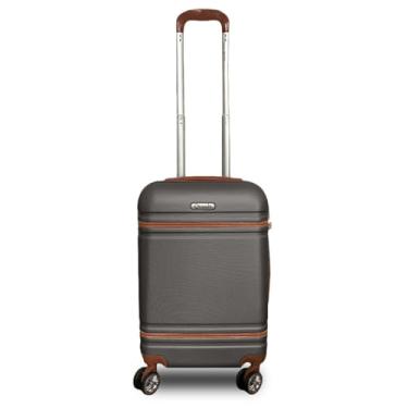 Imagem de Mala de Viagem de Bordo P/ 10kg em Abs com Rodinhas 360º Removíveis e Leve - Padrão Anac - Qualis (Grafite MB001)