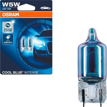 Imagem de Par Lampada 12v W5 2825 Cbi Grande Base Vidro Osram