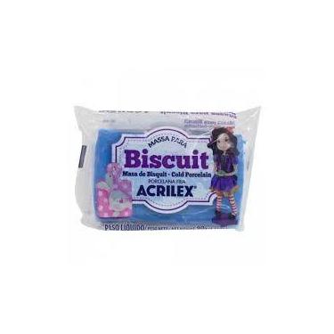 Imagem de Massa de Biscuit Acrilex Azul Cobalto 90G