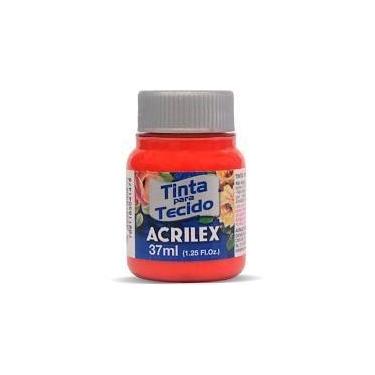 Imagem de Tinta de tecido Acrilex vermelho vivo 541 37ml