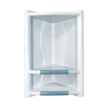 Imagem de Suporte Grande de Plástico para Utilidades Arqplast, Branco