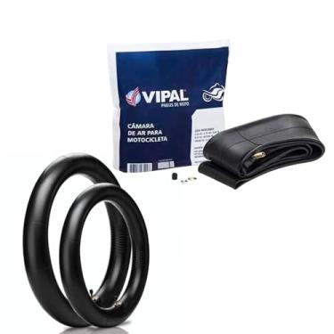 Imagem de Vipal Câmara de Ar VA-18 Aro 18 – Para Moto CG/ML Dianteira ou Traseira | Vedação e Resistência