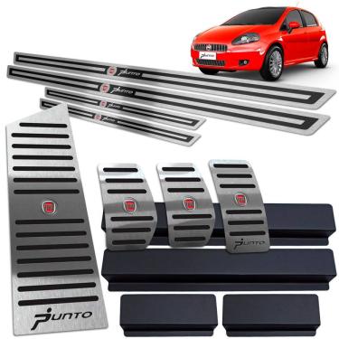 Imagem de Descanso Soleira Pedaleira Manual Preto Punto 2007 2012