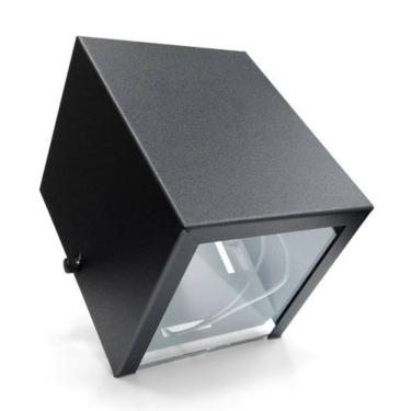 Imagem de Arandela Bretanha Nantes Sobrepor Preta G9 Lumanti