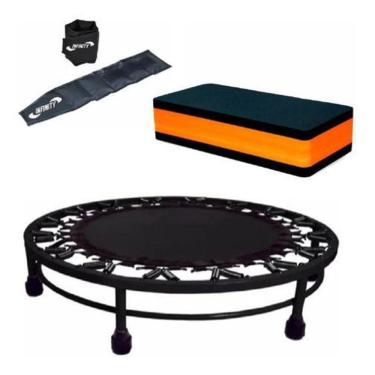 Imagem de Mini Jump Profissional + Caneleira 5 kg + Step