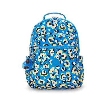 Imagem de Mochila De Costa Kipling Seoul Leopard Floral
