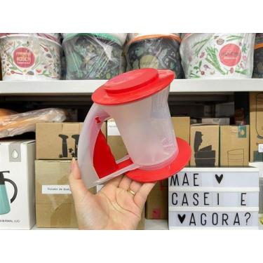 Imagem de Polvilhador Tupperware 250 g Vermelho - Linha Gourmet
