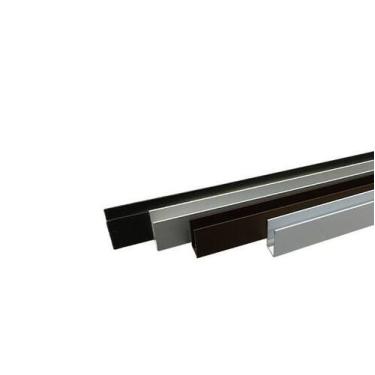 Imagem de Perfil U Tela Mosquiteiro - Trilho Inferior para Instalação - MULT TEL