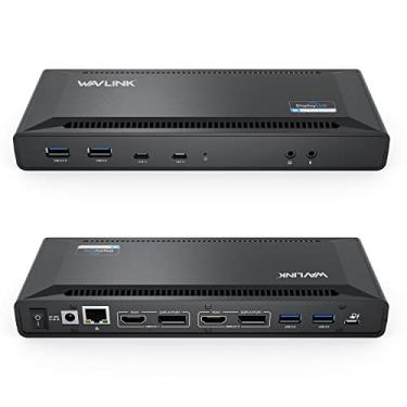 Imagem de Dock Station Dual 4K DP/HDMI USB C de 65W Para Dispositivos Windows, WAVLINK