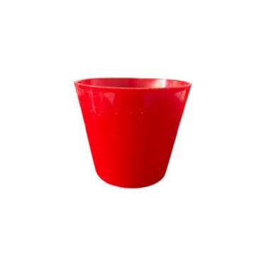 Imagem de Kit 4 Vasos Cachepô Organizador Acrílico (Vermelho)