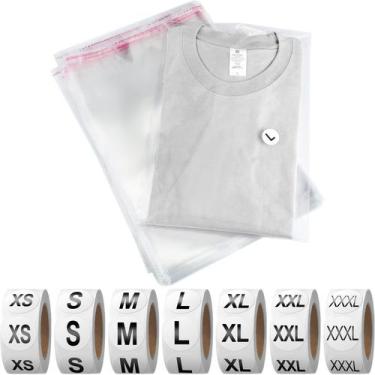 Imagem de Bolsas de poliéster transparente que podem ser fechadas novamente, 200