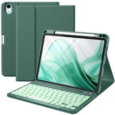 Imagem de Capa de teclado Harvopu compatível para iPad Air de 11 polegadas/10,9