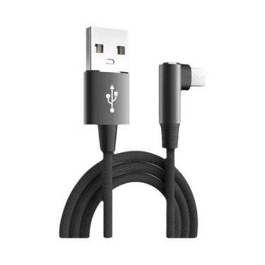 Imagem de Cabo Tipo C De Carregamento Rápido 5A Com Conector Em Ângulo De 90 Gra
