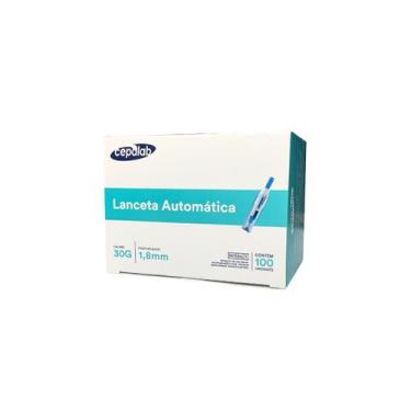 Imagem de Lanceta Automática 30G x 1,4mm - Cepalab - 100 Unidades - no-brand