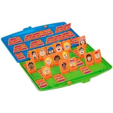 Imagem de Jogo Quem Sou Eu? – Adivinhação Divertida para Crianças e Adultos com 2 Tabuleiros + Cartas Coloridas | Estimula Raciocínio e Criatividade em Família